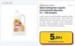 Sangüi Marsella - dalia detergente líquido concentrado oferta
