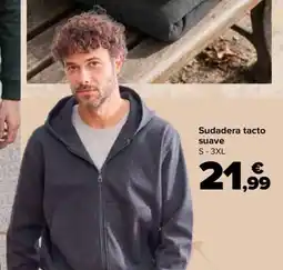 Carrefour Sudadera tacto suave oferta