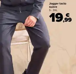 Carrefour Jogger tacto suave oferta