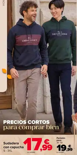 Carrefour Urban Legacy sudadera con capucha oferta