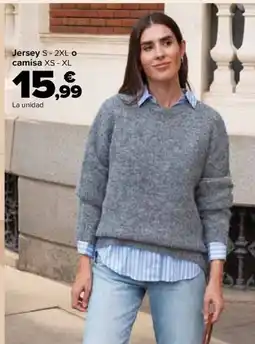 Carrefour Jersey camisa oferta