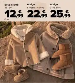 Carrefour Bota infantil oferta
