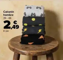 Carrefour Calzetín hombre oferta