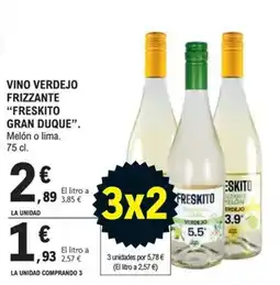 E.Leclerc Freskito vino verdejo frizzante oferta
