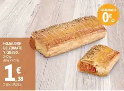 E.Leclerc Hojaldre de tomate y queso oferta