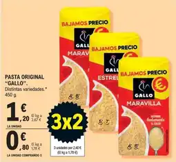 E.Leclerc Gallo pasta original oferta