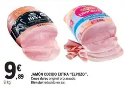 E.Leclerc Elpozo jamón cocido extra oferta