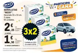 E.Leclerc Nicky servilletas oferta