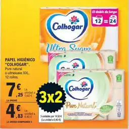 E.Leclerc Colhogar papel higiénico oferta