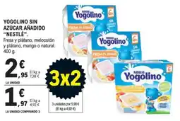 E.Leclerc Nestlé yogolino sin azúcar añadido oferta