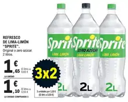 E.Leclerc Sprite refresco de lima-limón oferta