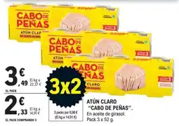 E.Leclerc Cabo de Peñas atún claro oferta