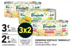 E.Leclerc Bonduelle conservas vegetales oferta