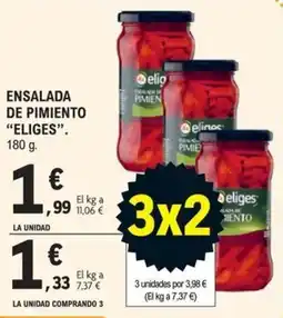 E.Leclerc eliges ensalada de pimiento oferta