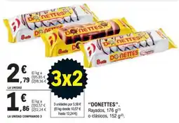 E.Leclerc Donettes rayados oferta
