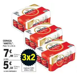 E.Leclerc Amstel cerveza oferta