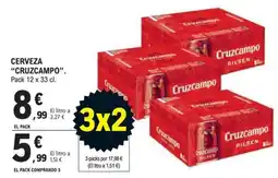 E.Leclerc Cruzcampo pilsen oferta