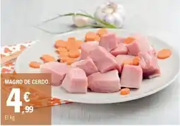 E.Leclerc Magro de cerdo oferta