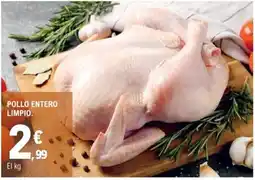 E.Leclerc Pollo entero limpio oferta