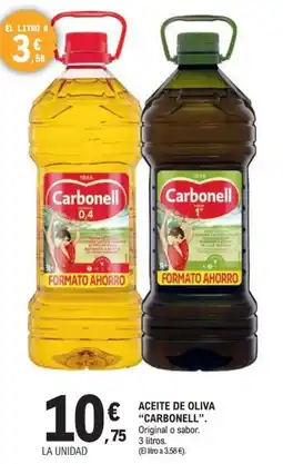 E.Leclerc Carbonell aceite de oliva oferta