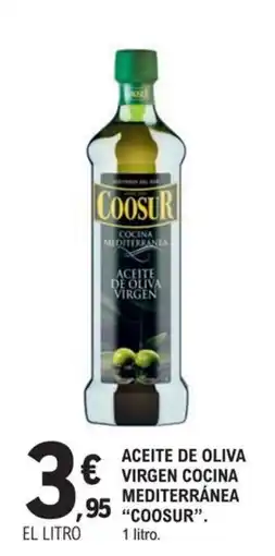 E.Leclerc Coosur aceite de oliva virgen cocina mediterránea oferta