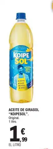 E.Leclerc Koipesol aceite de girasol oferta