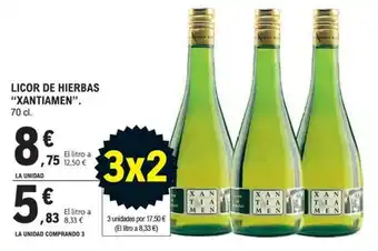 Xantiamen licor de hierbas