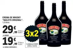 E.Leclerc Baileys Original Crema de whisky oferta