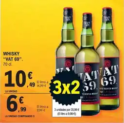 E.Leclerc Whisky vat 69 oferta