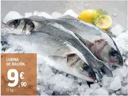 E.Leclerc Lubina de ración oferta