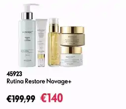 Oriflame Novage+ Rutina Restore oferta