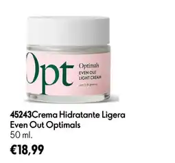 Oriflame Optimals Crema Hidratante Ligera Even Out oferta