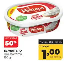 Alimerka El Ventero queso crema oferta