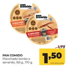 Alimerka Pan comido planchado lomito o serranito oferta