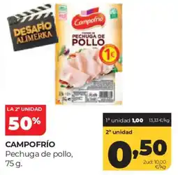 Alimerka Campo Frío pechuga de pollo oferta