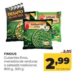 Alimerka Findus guisantes finos oferta