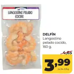 Alimerka Delfín langostino pelado cocido oferta