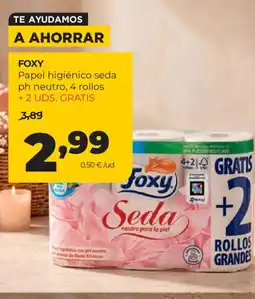 Alimerka Foxy papel higiénico seda oferta
