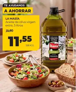 Alimerka La Masía aceite de oliva virgen extra oferta