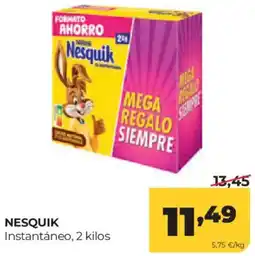 Alimerka Nesquik instantáneo oferta