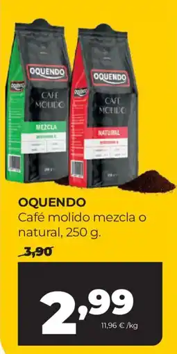 Alimerka Oquendo café molido mezcla o natural oferta
