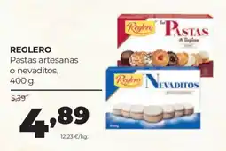 Alimerka Reglero pastas artesanas o nevaditos oferta