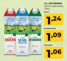 Alimerka C.L. Asturiana leche tradicional oferta