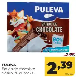 Alimerka Puleva batido de chocolate clásico oferta