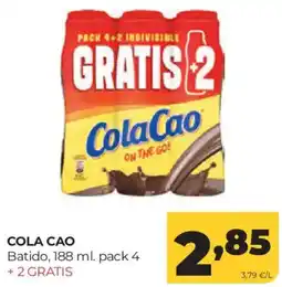 Alimerka Cola Cao Batido oferta