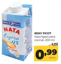 Alimerka Reny Picot nata ligera para cocinar oferta