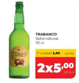 Alimerka Trabanco sidra natural oferta