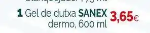 Sanex - 1 gel de dutxa dermo