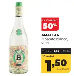 Alimerka Amatista Moscato blanco oferta