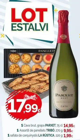 Parxet - cava brut, grapa